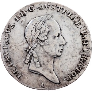 Franz I. (II.), 1/2 Thaler 1828, A, Vienna