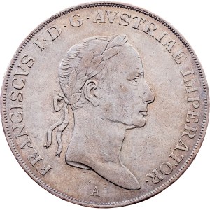 Franz I. (II.), 1/2 Thaler 1833, A, Vienna