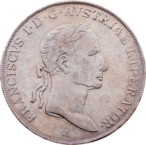 Franz I. (II.), 1/2 Thaler 1833, A, Vienna