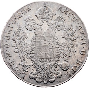 Franz I. (II.), 1 Thaler 1800, A, Vienna