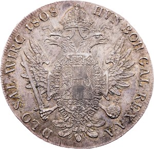 Franz I. (II.), 1 Thaler 1808, A, Vienna
