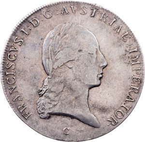 Franz I. (II.), 1 Thaler 1812, C, Prague