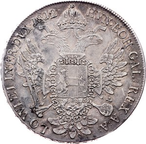 Franz I. (II.), 1 Thaler 1812, C, Prague