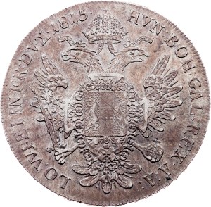 Franz I. (II.), 1 Thaler 1815, C, Prague