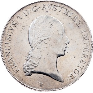 Franz I. (II.), 1 Thaler 1818, V, Venezia