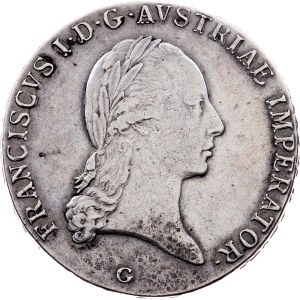 Franz I. (II.), 1 Thaler 1819, G, Nagybánya