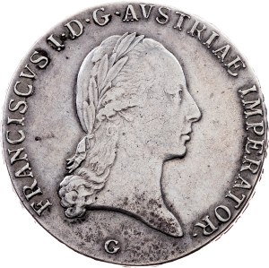 Franz I. (II.), 1 Thaler 1819, G, Nagybánya