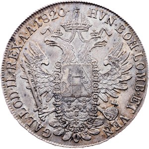 Franz I. (II.), 1 Thaler 1820, A, Vienna
