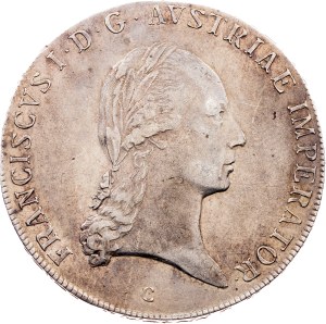 Franz I. (II.), 1 Thaler 1821, C, Prague