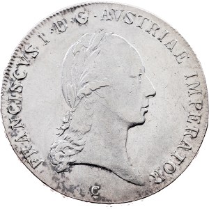 Franz I. (II.), 1 Thaler 1822, C, Prague