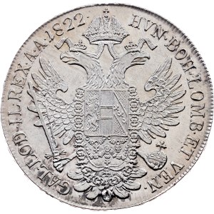 Franz I. (II.), 1 Thaler 1822, C, Prague