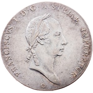 Franz I. (II.), 1 Thaler 1826, C, Prague