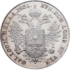 Franz I. (II.), 1 Thaler 1831, A, Vienna