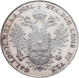 Franz I. (II.), 1 Thaler 1831, A, Vienna