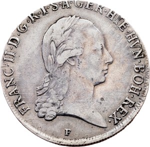 Franz I. (II.), 1/2 Thaler 1796, F, Hall