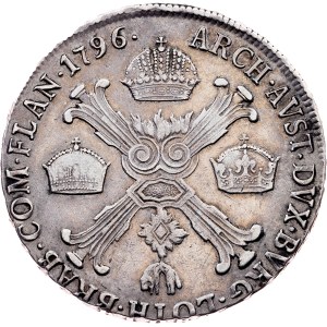 Franz I. (II.), 1/2 Thaler 1796, F, Hall