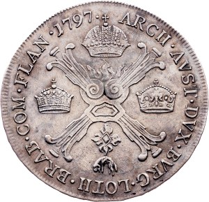 Franz I. (II.), 1/2 Thaler 1797, E, Karlsburg