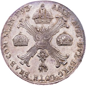 Franz I. (II.), 1 Thaler 1793, A, Vienna