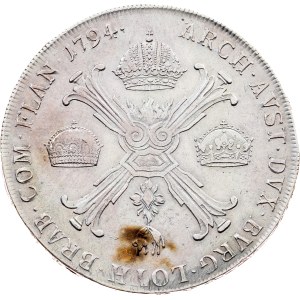 Franz I. (II.), 1 Thaler 1794, A, Vienna
