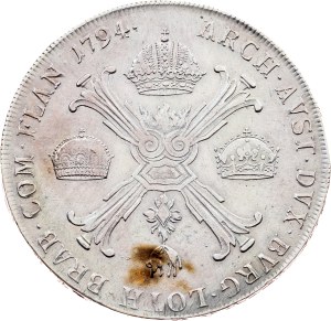 Franz I. (II.), 1 Thaler 1794, A, Vienna