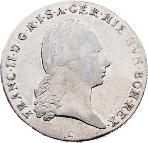 Franz I. (II.), 1 Thaler 1795, C, Prague