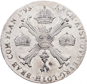 Franz I. (II.), 1 Thaler 1795, C, Prague