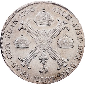 Franz I. (II.), 1 Thaler 1796, F, Hall