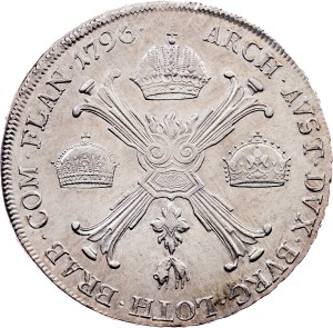 Franz I. (II.), 1 Thaler 1796, F, Hall