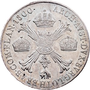 Franz I. (II.), 1 Thaler 1800, M, Milan