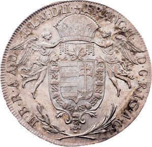 Franz I. (II.), 1/2 Thaler, Hungarian type 1792, A, Vienna
