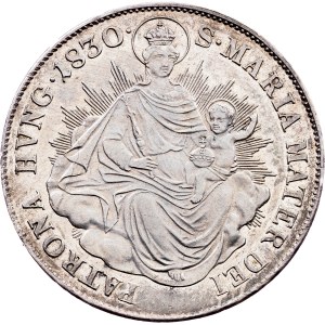 Franz I. (II.), 1/2 Thaler, Hungarian type 1830, A, Vienna