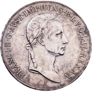 Franz I. (II.), 1 Thaler, Hungarian type 1830, A, Vienna