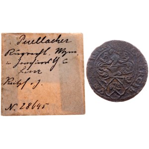 Ferdinand I., Raitpfennig 1545, Joachimsthal