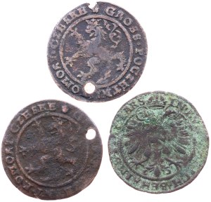 Maximilian II., Rechenpfennig 1568, 1572, 1573, Kuttenberg, Prague