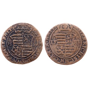 Rudolph II., Rechenpfennig 1577, 1583, Vienna