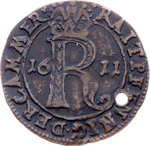 Rudolph II., Raitpfennig 1611, Joachimsthal