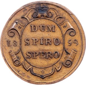 Franz Joseph I., Rechenpfennig 1859