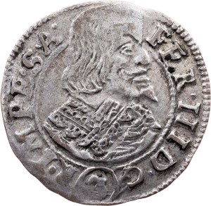 Ferdinand III., 3 Kreuzer 1640, Joachimsthal