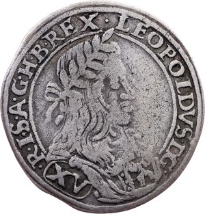 Leopold I., 15 Kreuzer 1661, Vienna