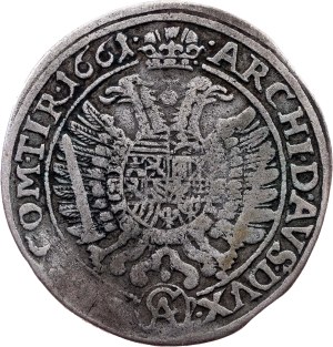 Leopold I., 15 Kreuzer 1661, Vienna