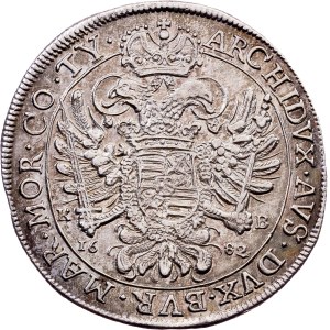 Leopold I., 1 Thaler 1682, KB, Kremnitz