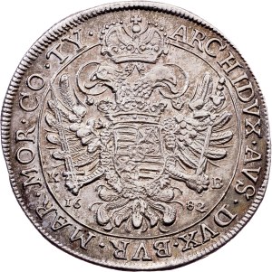 Leopold I., 1 Thaler 1682, KB, Kremnitz