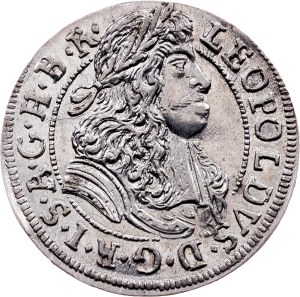 Leopold I., 3 Kreuzer 1689, Hall