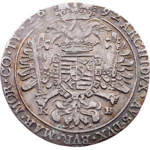 Leopold I., 1 Thaler 1692, KB, Kremnitz