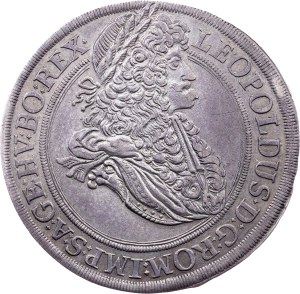 Leopold I., 1/2 Thaler 1693, Vienna