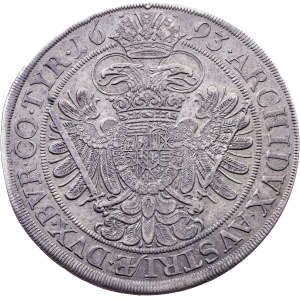 Leopold I., 1/2 Thaler 1693, Vienna