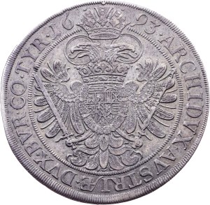 Leopold I., 1/2 Thaler 1693, Vienna