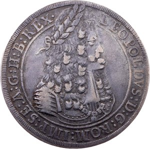 Leopold I., 1 Thaler 1695, Hall