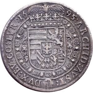 Leopold I., 1 Thaler 1695, Hall