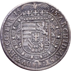 Leopold I., 1 Thaler 1695, Hall